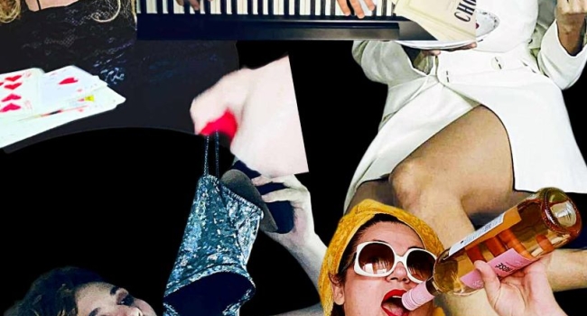 Μοτίβο-ένα καμπαρέ δωματίου