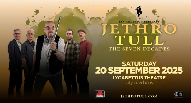 JETHRO TULL στο Δημοτικό Θέατρο Λυκαβηττού 