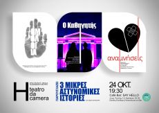 Αστυνομικά στον κήπο. Ο Καθηγητής, Η Ομολογία, Αναμνήσεις 