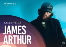 Ο James Arthur στο Sani Festival στις 18 Ιουλίου 