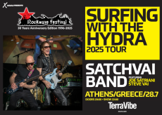 SATCHVAI BAND featuring JOE SATRIANI & STEVE VAI 